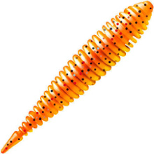 Приманка силиконовая Dunaev Zub-Maggot Slim 2,2см (250, Морковный с блестками)