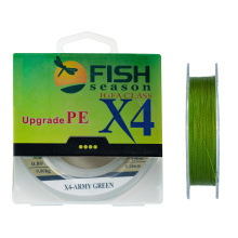 Плетеный шнур Fish Crystal X4 150м зеленый