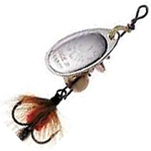Блесна Mepps Aglia Mouche (№2, Silver/Red, 4,6 г)