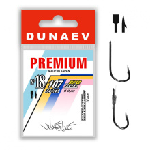 Крючок одинарный Dunaev Premium 107