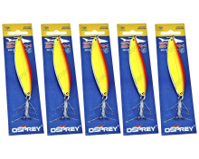 Блесна колеблющаяся Osprey Grey Shark шумовая незацепляйка 23г