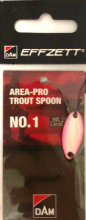 Блесна Dam FZ Pro Trout Spoon №1 2,25см 1,2г