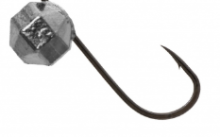 Мормышка вольфрамовая Lumicom Кристалл отверстие гальваника d5.0мм (Ni)