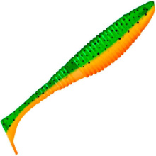 Приманка силиконовая Dunaev Zub-Wibra 7,5см (022, Зелено-оранжевый)