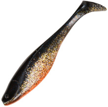Приманка силиконовая Narval Commander Shad 12см (034, Black Prince)