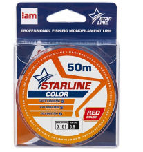 Леска Iam Starline монофильная 30м Red