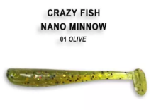 Приманка силиконовая CF Nano Minnow 1.6' 4см 