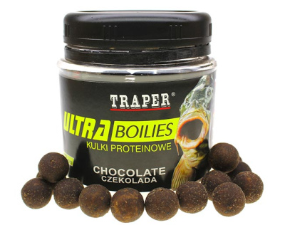 Бойлы Traper Ultra, 12mm, 100g, Chokolada