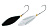 Блесна Spro Trout Master Incy Inline Spoon Black/White 3г