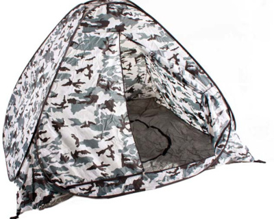 Палатка зимняя 2,0 х 2,0 х 1,3м круглая камуфляж