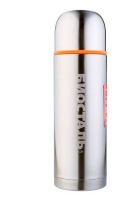 Термос Biostal-Спорт 1,0л c узким горлом и дополнительной чашкой