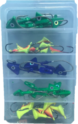 Джиг. головка крашеная набор¶