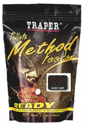 Пеллеты Traper Method Feeder Ready Halibut czerwony 2мм 500г