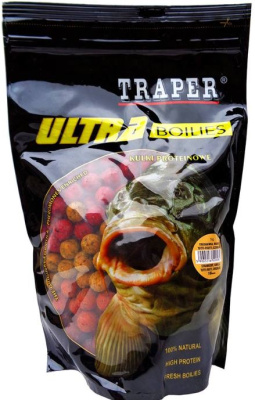 Бойлы Traper Mix Truskawka, Wanilia, Tutti-Frutti, Czekolada 16мм 1кг¶