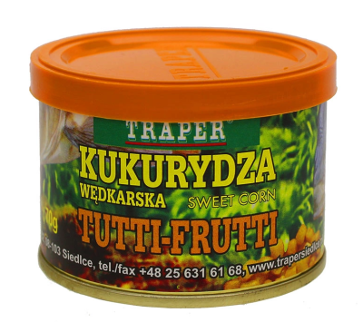Приманка Traper Kukurydza, 70g, Tutti-Frutti 