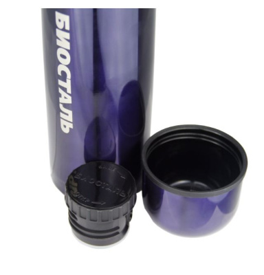 Термос Biostal 1,0л c узким горлом ночное небо (3)