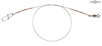 Поводок Mikado Lithanium SM (стальной), 25cm, 10kg