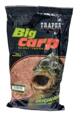 Прикормка Traper Big Carp, 1kg, Truskawka