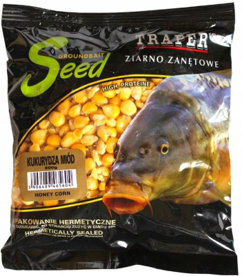 Приманка Traper Ziarno Kukurydza miód 500г