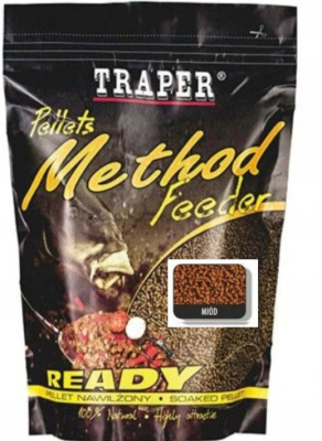 Пеллеты Traper Method Feeder Ready Miód 2мм 500г