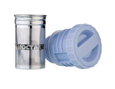 Термос Biostal 0,75л c узким горлом и пробкой с ситечком (2)