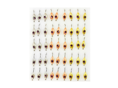 Мормышка РВС тип-33 лодочка + камень (пл.45шт)¶