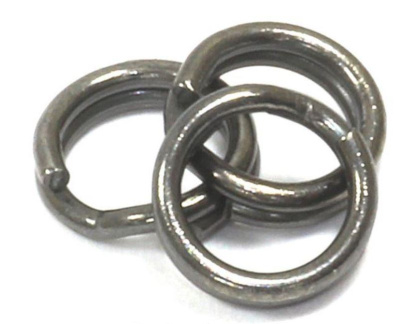 Кольцо заводное Gurza Split Ring ST BK №3