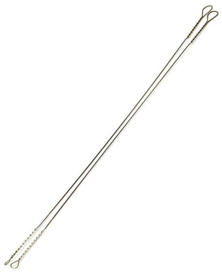 Поводок Dunaev Zub Струна d0,35мм 13кг 30см