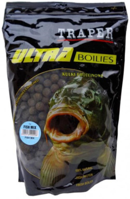 Бойлы Traper Ultra, 16mm, 500g, Fish Mix
