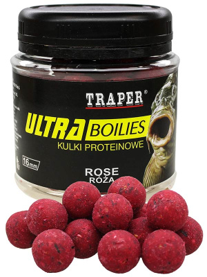 Бойлы Traper Ultra, 16mm, 100g, Róża