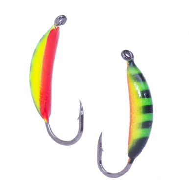 Мормышка вольфрамовая Lumicom Супербанан (покраска), d 4.00mm¶