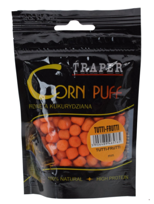 Приманка Traper Kukurydza в пакетах, 4mm, 20g, Puff Tutti–Frutti 