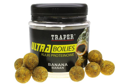 Бойлы Traper Ultra, 16mm, 100g, Banan 