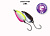 Блесна колеблющаяся Crazy Fish Lema 1.6 г