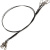 Набор поводков стальных Namazu Leader 1x7 Nylon Coated Black 15-20-25-30см 23кг