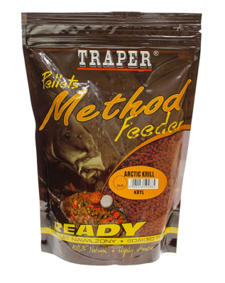 Пеллеты Traper Method Feeder, 4mm, 500g, Kryl