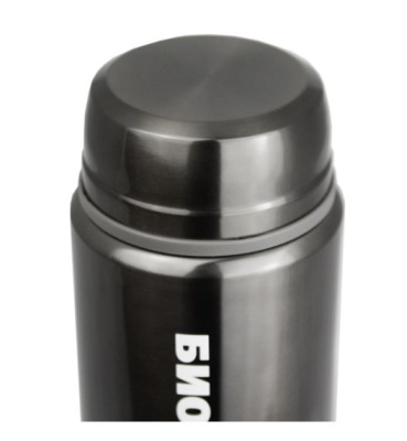 Термос Biostal, 0,5л (NTS-500V), c ш/г, суповой с ложкой, вороненая сталь (2)