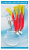 Подвеска морская Mikado Hair Tube Rig Red/Yellow №3/0 