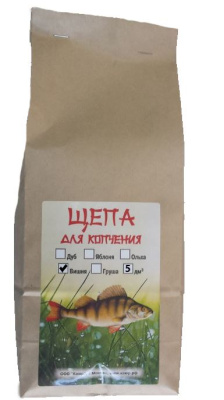 Щепа Каюр для копчения Вишня 5 куб.дм