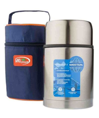 Термос Biostal-Авто, 0,8л (NRP800), с широким горлом, суповой¶
