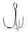 Тройник Gurza Round Treble Hook №6 Ni