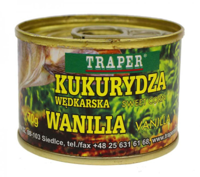 Приманка Traper Kukurydza, 70g, Wanilia