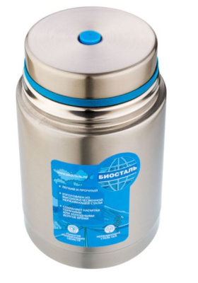 Термос Biostal-Авто 0,8л с широким горлом суповой с термочехлом (2)