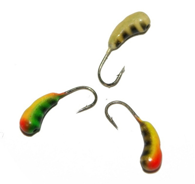 Мормышка особ.крашенная б/камн.