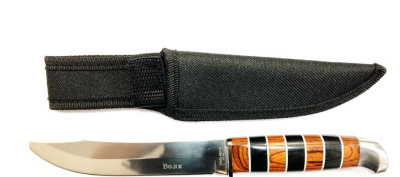 Нож нескладной большой Волк в чехле