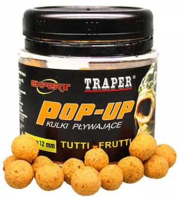 Бойлы Traper POP-UP Expert, 12mm, 50g, Tutti – Frutti