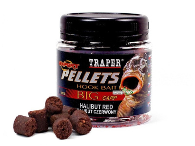Пеллеты Traper Expert, 16mm, 100g, Halibut Red